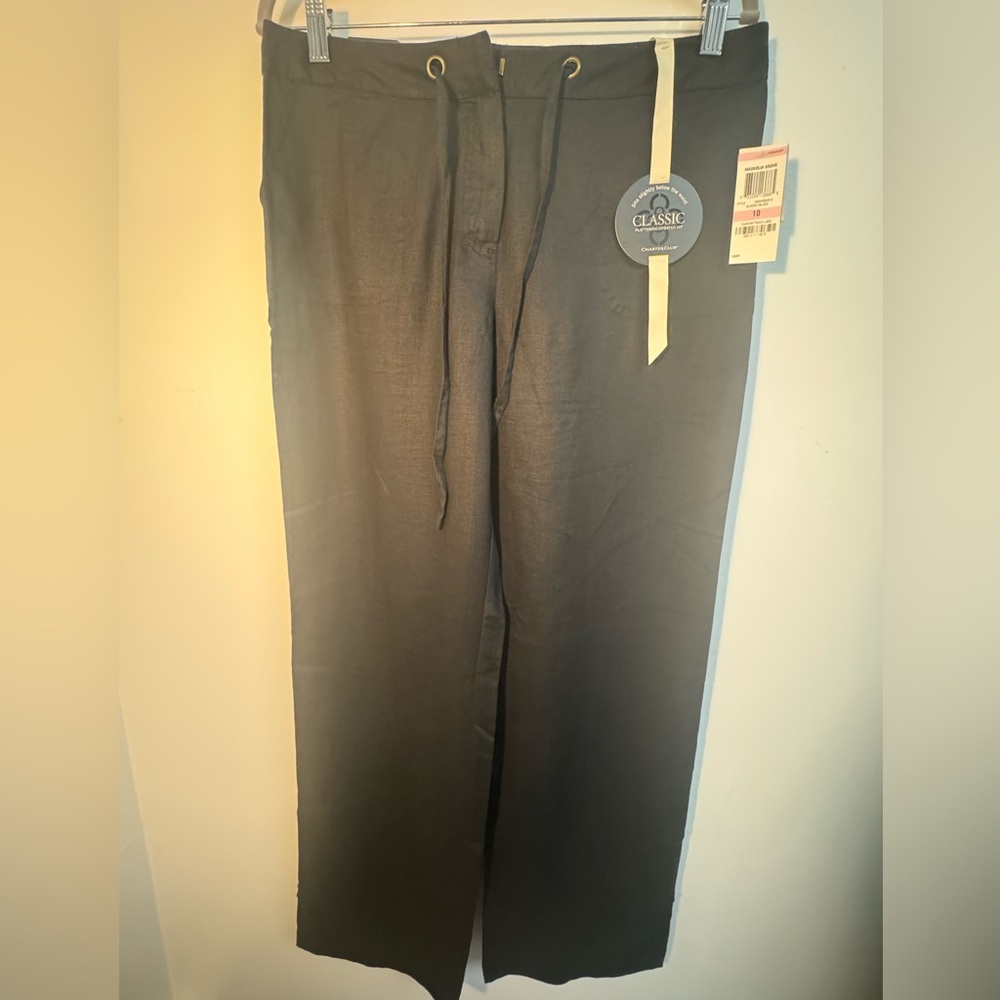NWT - Charter Club Classic Women’s Black Pants
